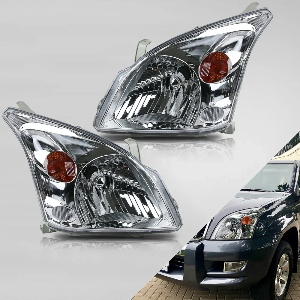 For Land Cruiser Prado 120 2700 4000 2003 2004 2005 2006 2007 2008 2009 Front Bumper Head Light Headlight Head Lamp Headlamp