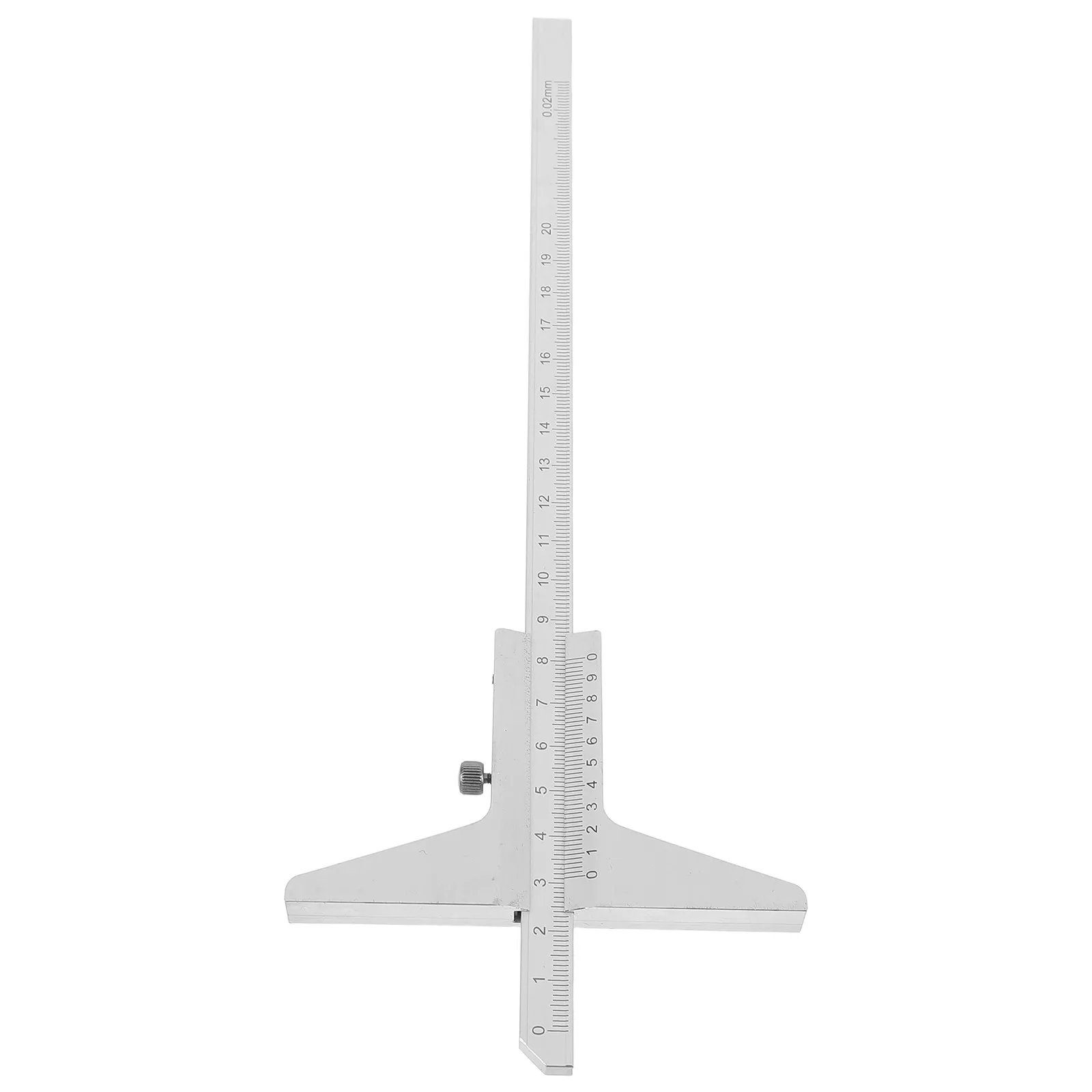 Depth Vernier Caliper Precision Measuring Tool 0-200Mm Accurate Depth Gauge Micrometer Gauge Tool for Woodworking DIY