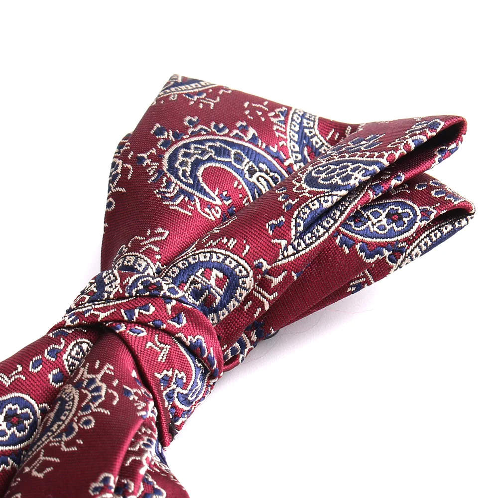 Jacquard Floral fliege Für Männer Frauen Erwachsene Paisley Bogen Krawatten Cravats Anzüge Männlichen Bogen knoten Für Party Hochzeit Striped bowties