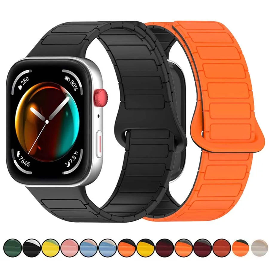 Anello magnetico per Huawei Watch Fit 3 cinturino in Silicone cinturino di ricambio Correa per Huawei Fit 3 accessorio per cinturino dell\'orologio