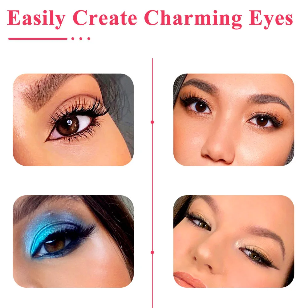Moonlily 3D-Wimpernverlängerung aus Seide, lose segmentierte DIY-Cluster-Falsche Wimpern, superweicher, natürlicher Stil, persönliches Make-up, Zilien – Detail 10
