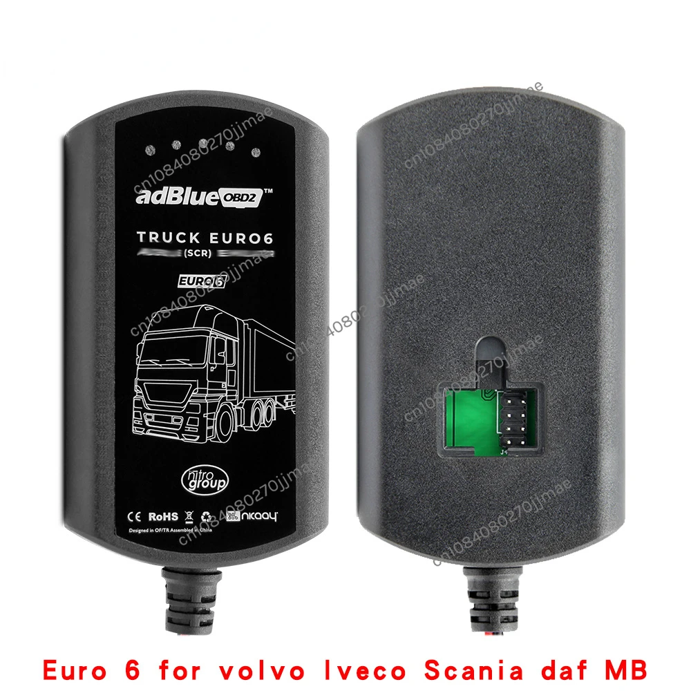 Adblueobd Euro 6 for Iveco Scania DAF MB OBD2 Euro 6 Truck Wiring Model