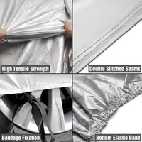190T Full Car Cover  Waterproof Anti-UV Dust-proof Outdoor Protection SUV Auto Case Cover Universal For VW/Toyota/BMW/Benz/Audi