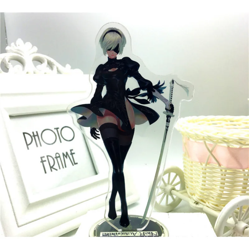 Anime NieR Automata Doll, 2B 9S, YoRHa Type B S, Acrylic Stand, Collection Model Toys, NieR Game Character Action Figure