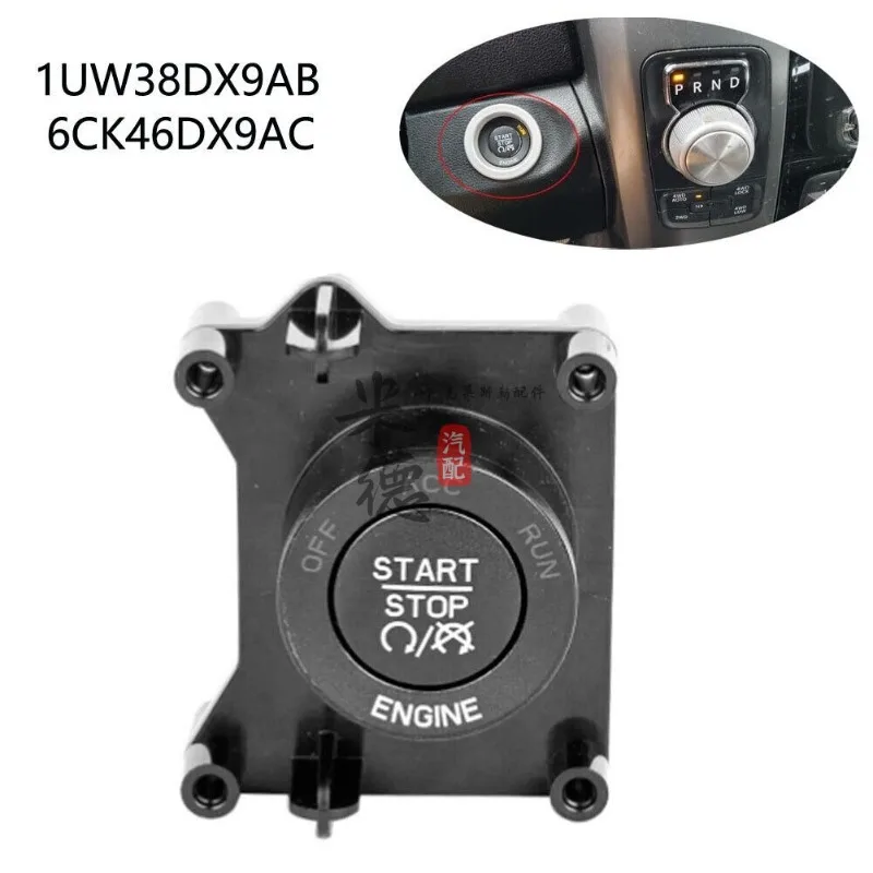 

1cps для Jeep, Dodge RAM, один ключ, пусковой переключатель, держатель зажигания, автозапчасти 1UW38DX9AB, новинка