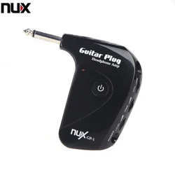 NUX GP-1 Portable Guitar Plug Headphone Amp with Classic Rock British Distortion