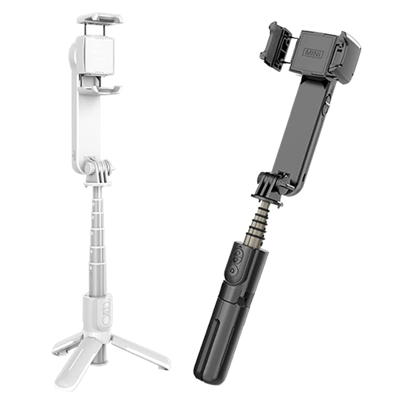 HFES 72Cm Anti-Shake Mobile Phone Gimbal Stabilizer Bluetooth Selfie Stick Aluminum Alloy Handheld Stabilizer