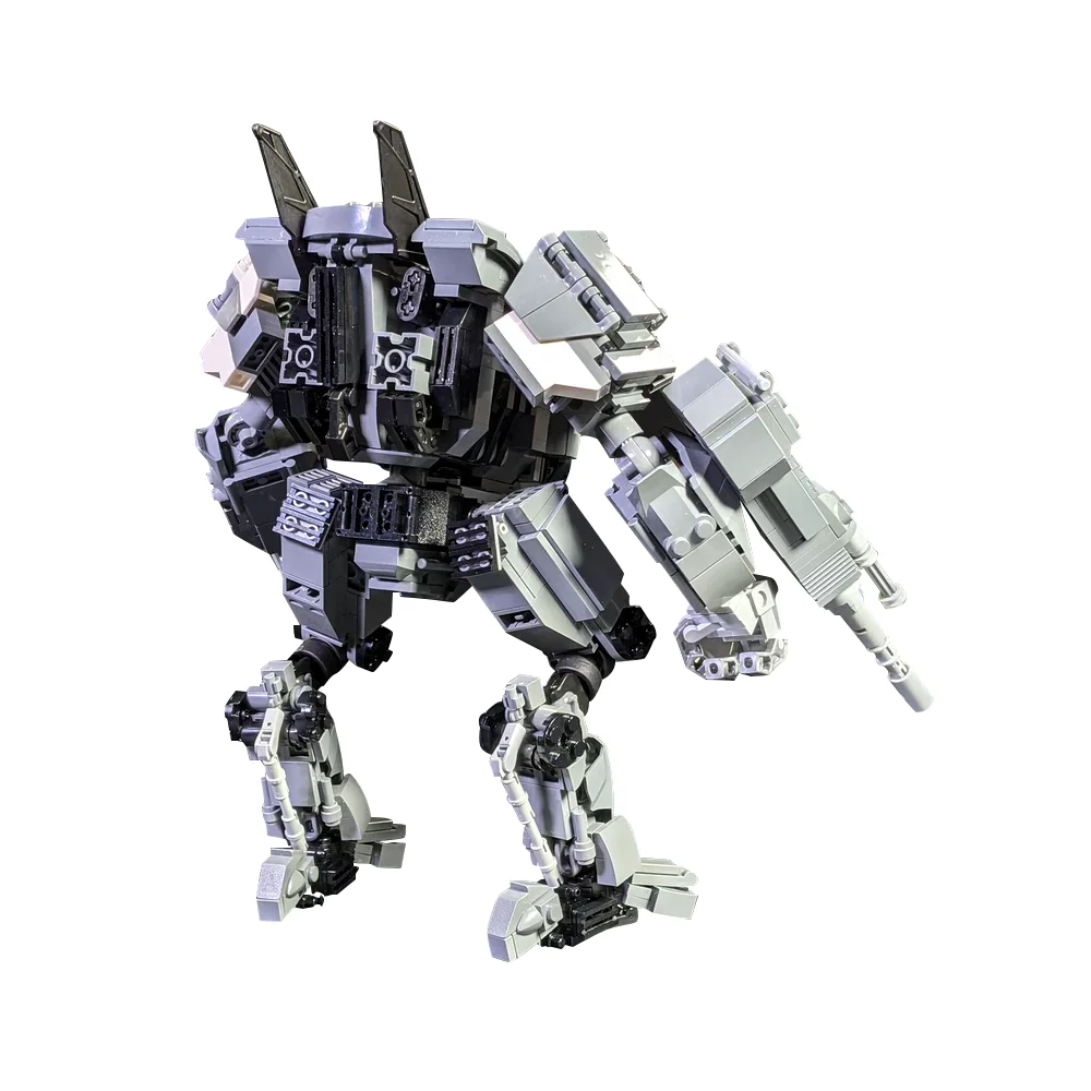 

Gobricks MOC Cyclops Robot Building Blocks Model War Space Cyclops Robot Minifig Scale Bricks Assembly Toys Kids Birthday Gifts