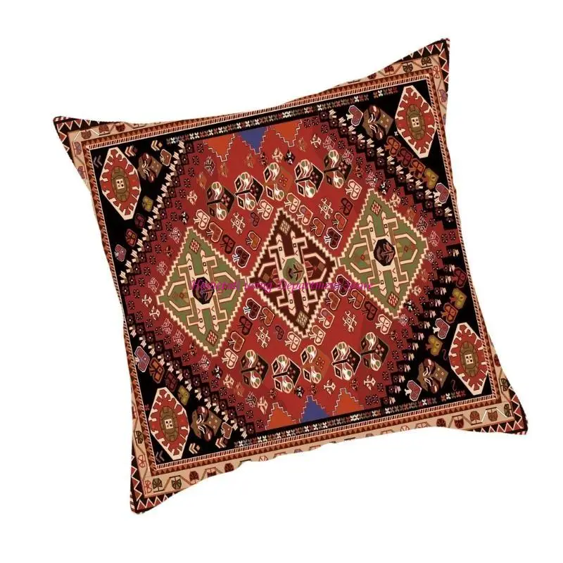 

Turkey Carpet Throw Pillow Cover Couch Living Room Bedroom Cushions Cover