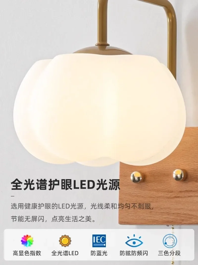 amp, lampu dinding katun selebgram untuk kamar tidur, lampu dinding LED TV ruang tamu, lampu dinding tangga, desainer personalisasi untuk ruang belajar