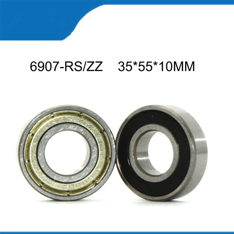 

High Quality Bearing 5PCS 6907-2RS 6907ZZ (35*55*10MM) ( ABEC-1)6907 Corrosion Resistance And Quality Deep Groove Ball Bearings