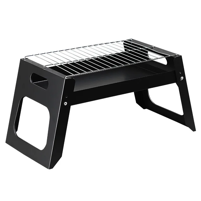 Portable Charcoal BBQ Grill Foldable Compact Outdoor Cooking Stove Camping Backyard Picnic Gift Idea New Product