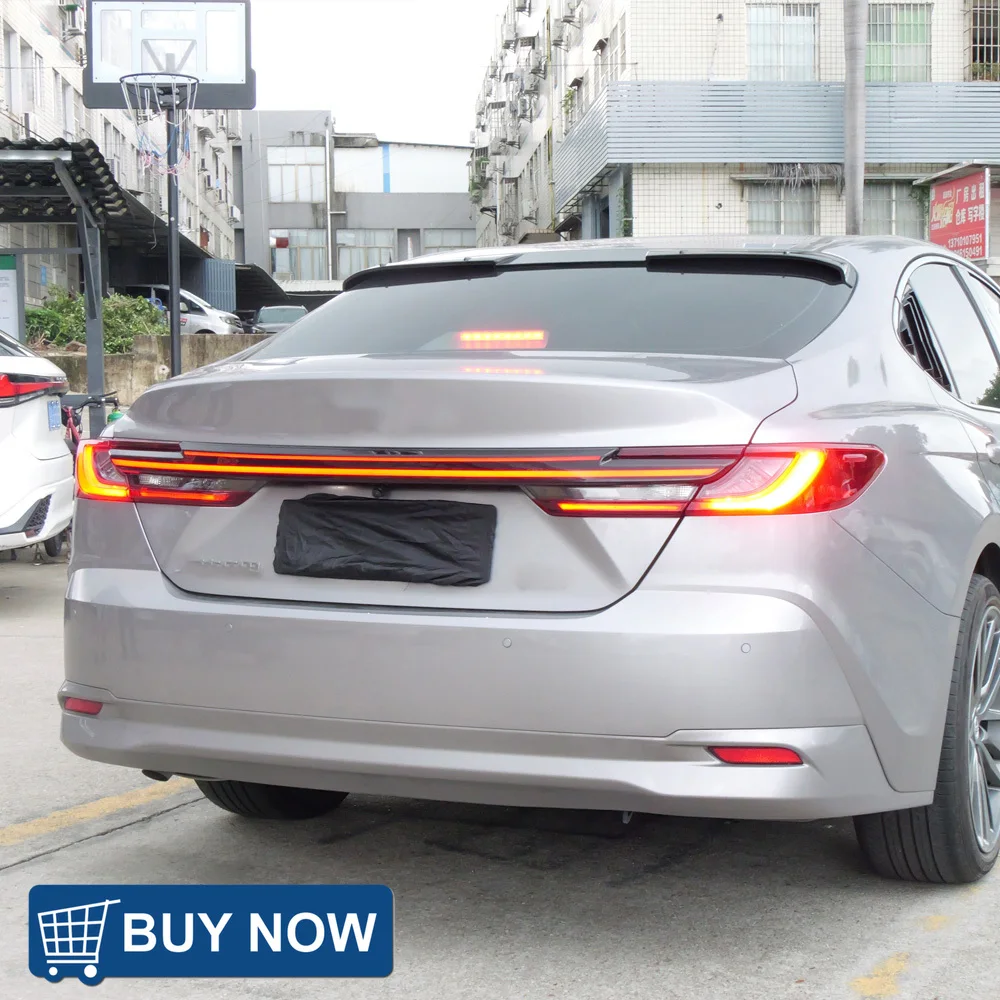 Автоматические задние фонари в сборе для Toyota Camry 2024, обновленные светодиодные автомобильные задние фонари, анимация запуска, аксессуары для инструментов Plug and Play