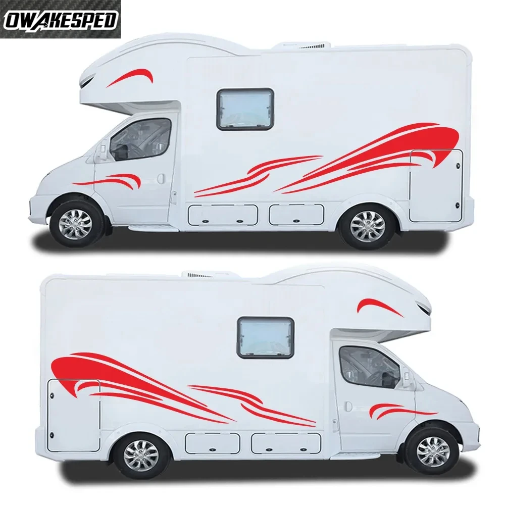 

2PCS Car Sticker DIY Vinyl Film Tuning For Peugeot Boxer Mercedes Benz Sprinter Vito V Class W447 V260 Car Styling Accessories