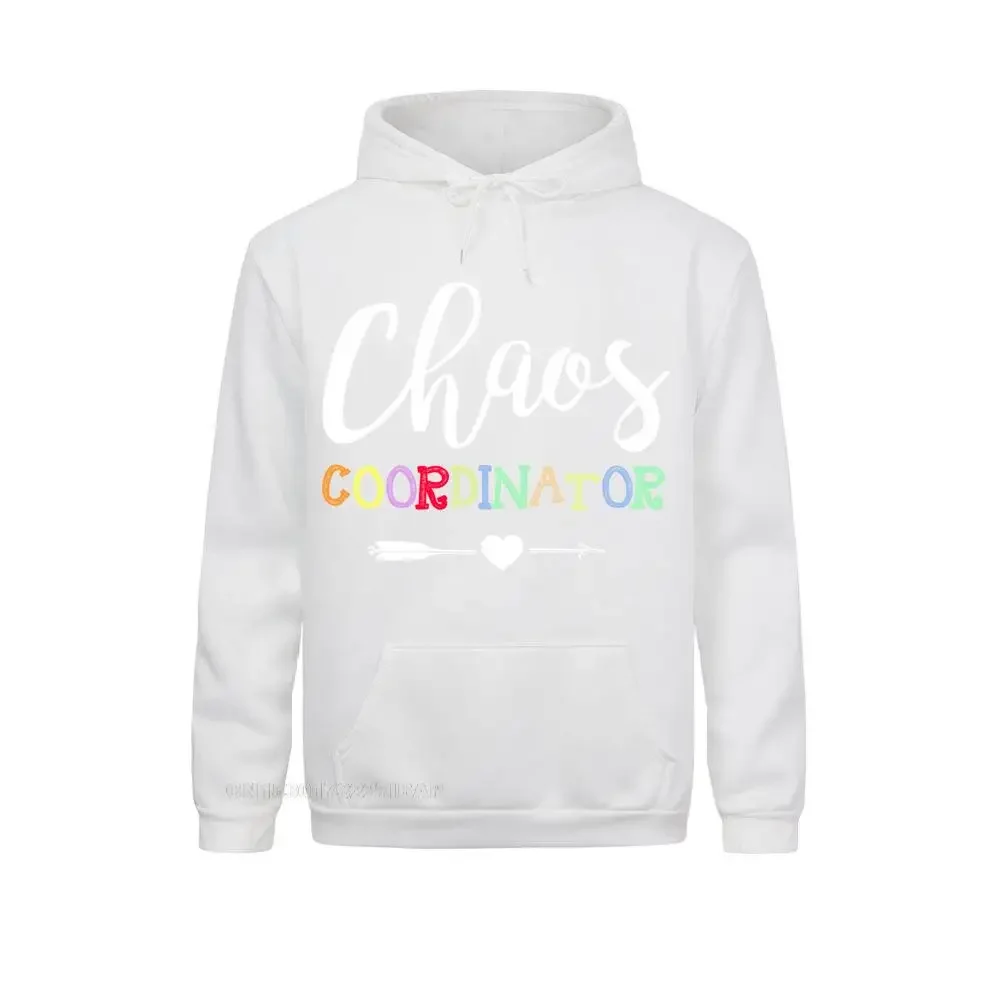 Chaos Coordinator Sweatshirt for a Mischief Manager Sweatshirt Sweatshirts comfortable New Men Fall Hoodies Printed Sportswears