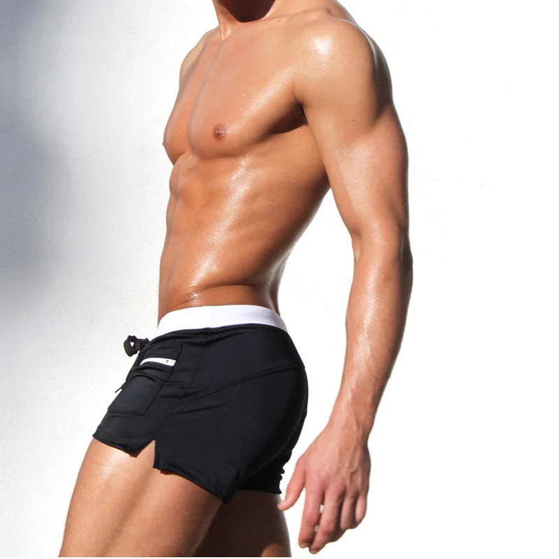 Mens Swim Trunks with Zipper Pocket Summer Swimming Shorts with Liner Quick Dry Breathable Bathing Suit Swimsuit Swimwear