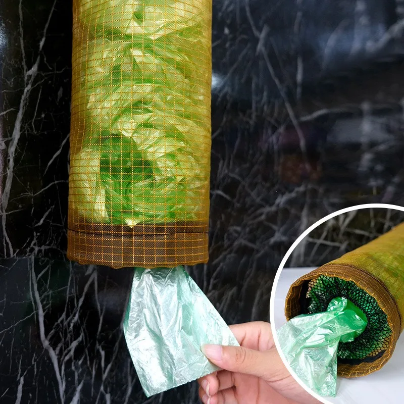 1-5 PCS Garbage Bag Storage Kitchen Garbage Organizer Plastic Bag Holder Organizing Hanging Garbage Collection Storage Bag