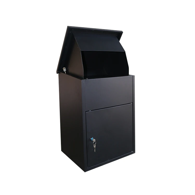 Modernes Paket Briefpost Briefkasten Metallpaket