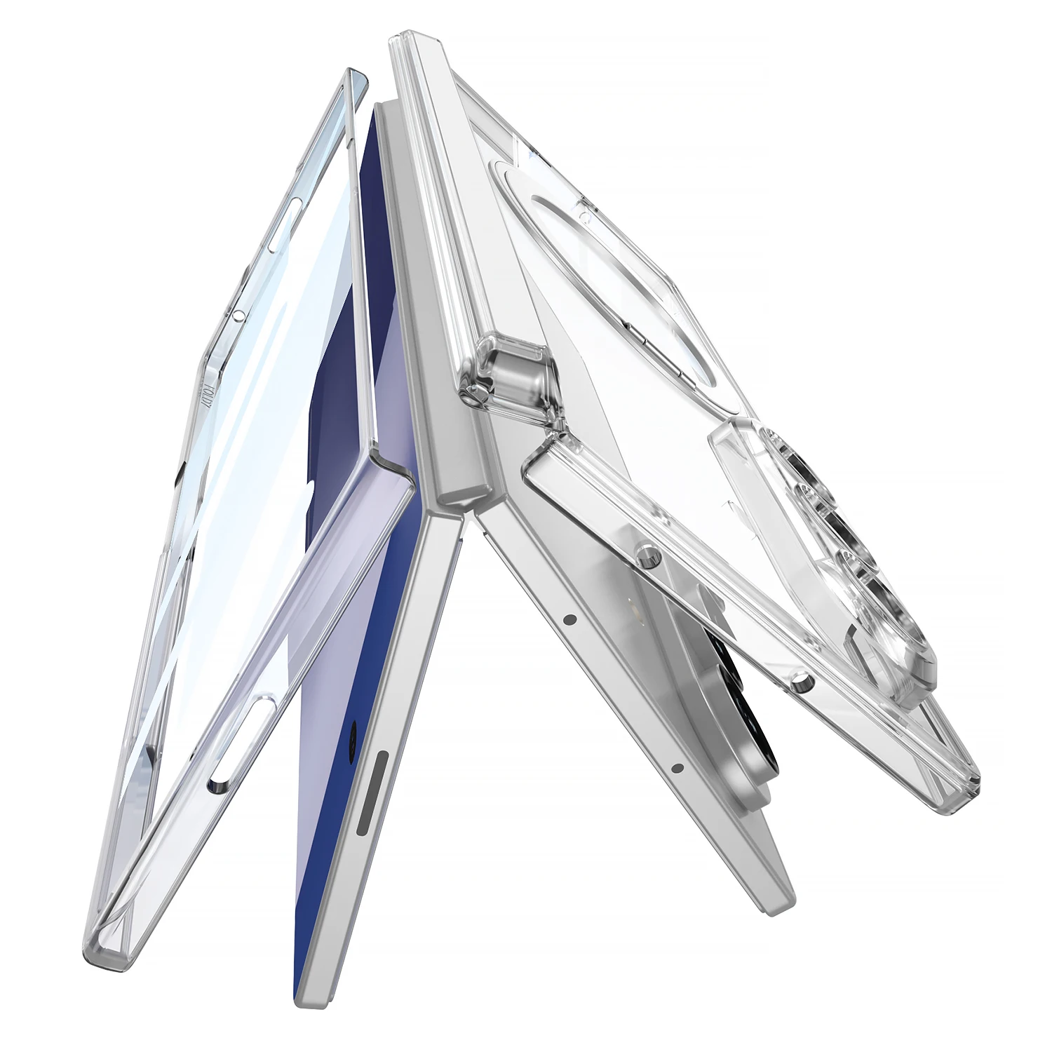 Magnetyczny uchwyt pierścieniowy do Samsung Galaxy Z Fold 8 Ultra kompatybilny z Magsafe, osłona ekranu z funkcją ładowania, etui do Galaxy Z Fold 7 — zdjęcie produktu 4