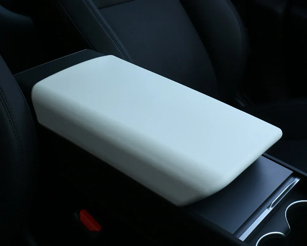 Für Tesla Model Y L Juniper 2026 Mittelkonsolen-Armlehnenabdeckung YL 2025 Armlehnen-Schutzabdeckung Model 3 Highland Zubehör – Detail 12