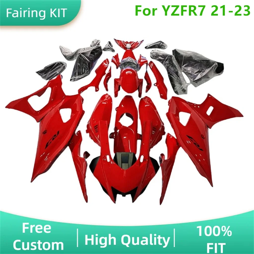 Hot Sale Fairing Kit for YAMAHA YZF-R7 2019-2023 YZF R7 19-20 22 23 YZFR7 Road Racing Body Repair Aftermarket Parts  Free Custom