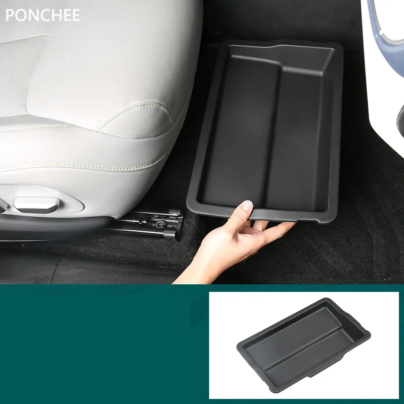 

For Xpeng G6 2025-2026 Under The Seat Storage Box Increase Storage Space Convenient and Tidy Automobile Modification Supplies