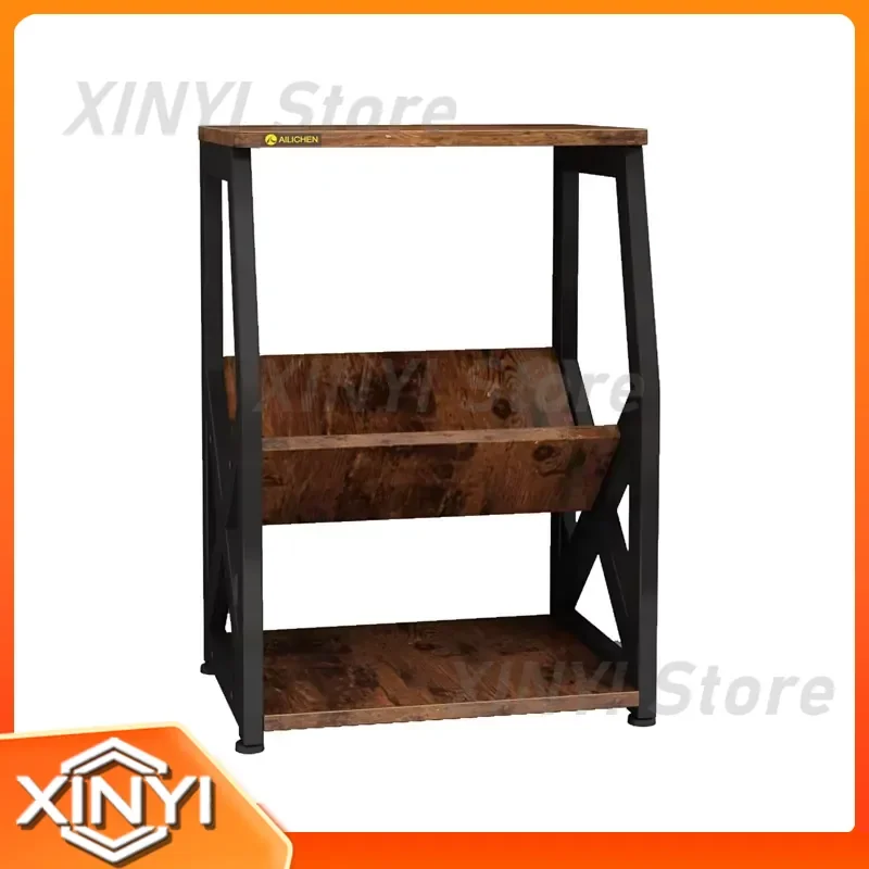 Side Table for Sofa End Tables Industrial Style Small Lamp Accent Table for Living Room Bedroom Home Office Decor Furniture