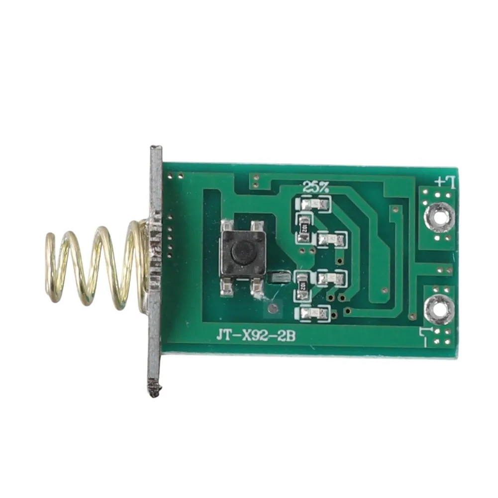 Green PCB Driver Board 24.5mm Diameter For 15-20W LED Flashlight 6-7.2V Output Circuit Module With Type C Charging Port