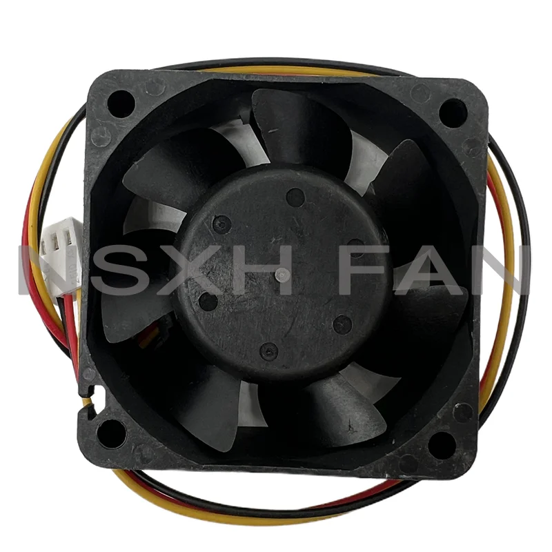 Ventilador de refrigeração do servidor de 3 fios, 12V, 0.23A, 60x60x25mm, JF0625H1HS-R