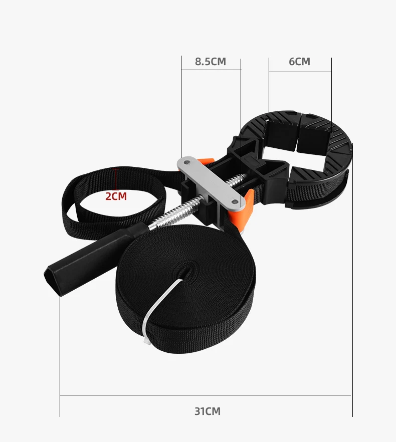 النجارة الزاوية اليمنى المشبك 90 درجة التجنيب السريع لزجة خزان الأسماك إطار الصورة صورة ربيع قوي #4