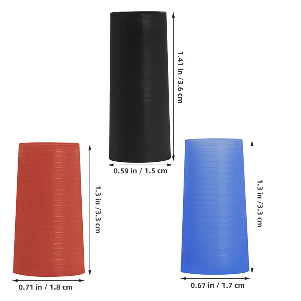 

3pcs Saxophone Neck Sleeve For Alto Tenor Cork Pad Protection Durable Silicone Cover Easy Install Replacement Long Lasting