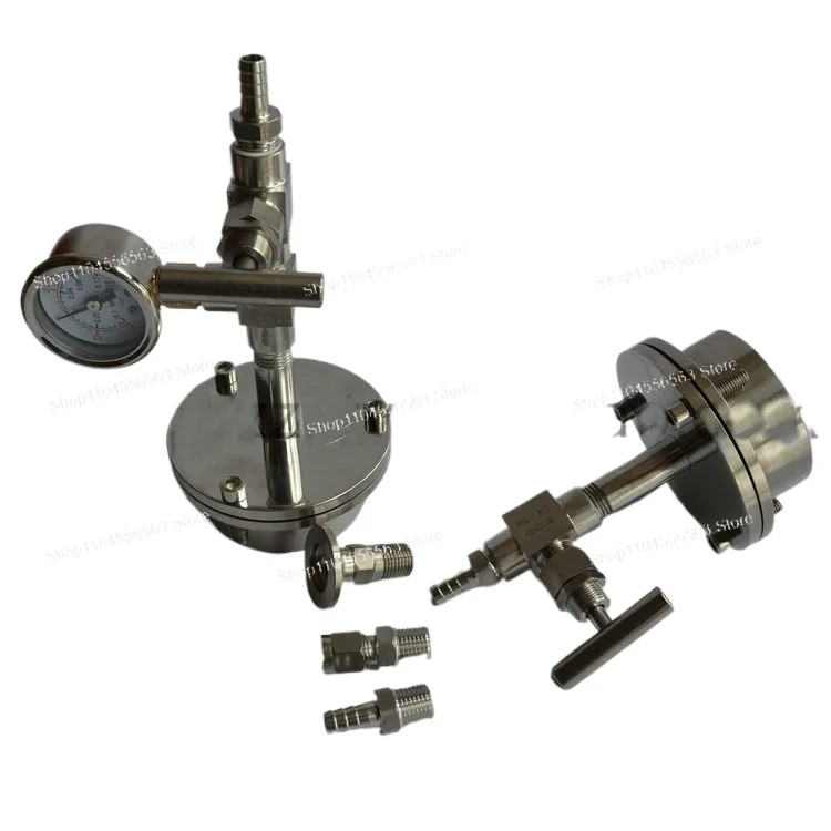 Corundum/Quartz Tube Vacuum Sealing Flange for Laboratory Electric Furnaces