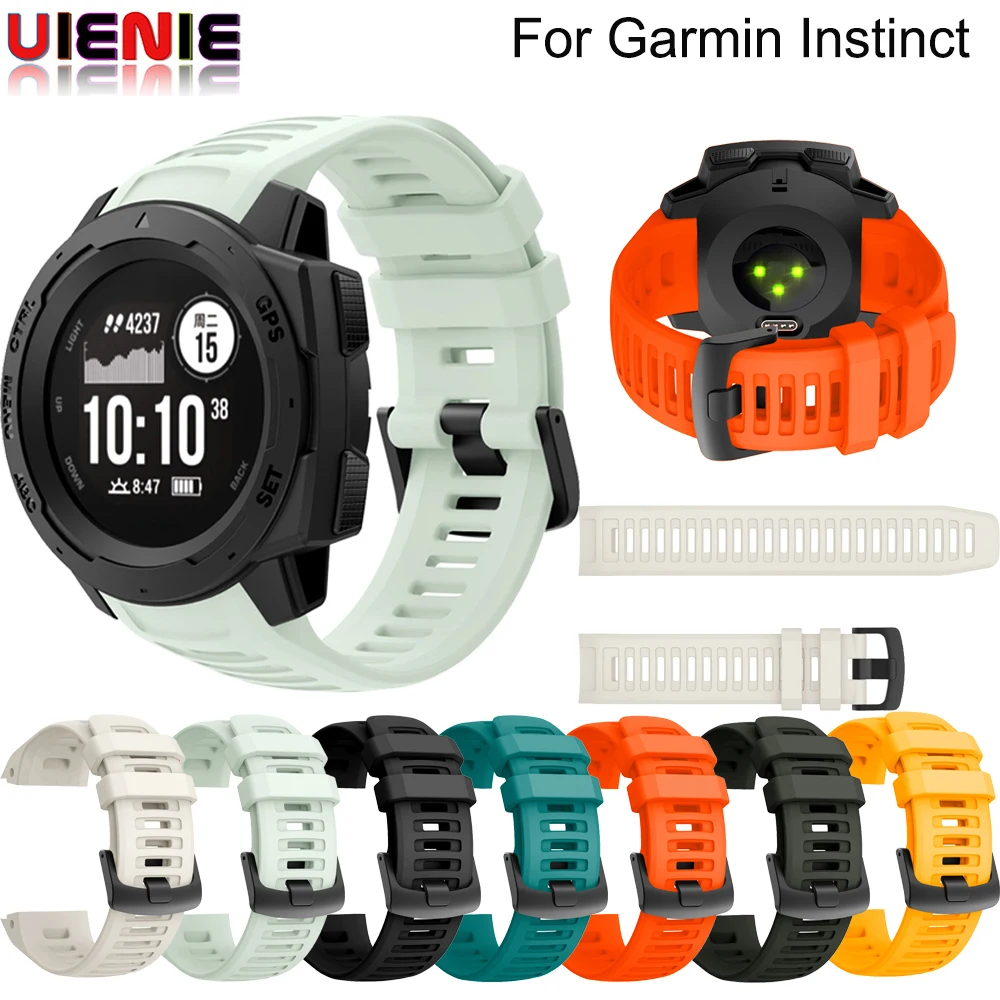 

Silicone Wristband For Garmin Instinct Smart Watch Band Strap Replacement Bracelet For Garmin Instinct watch bracelet accessorie