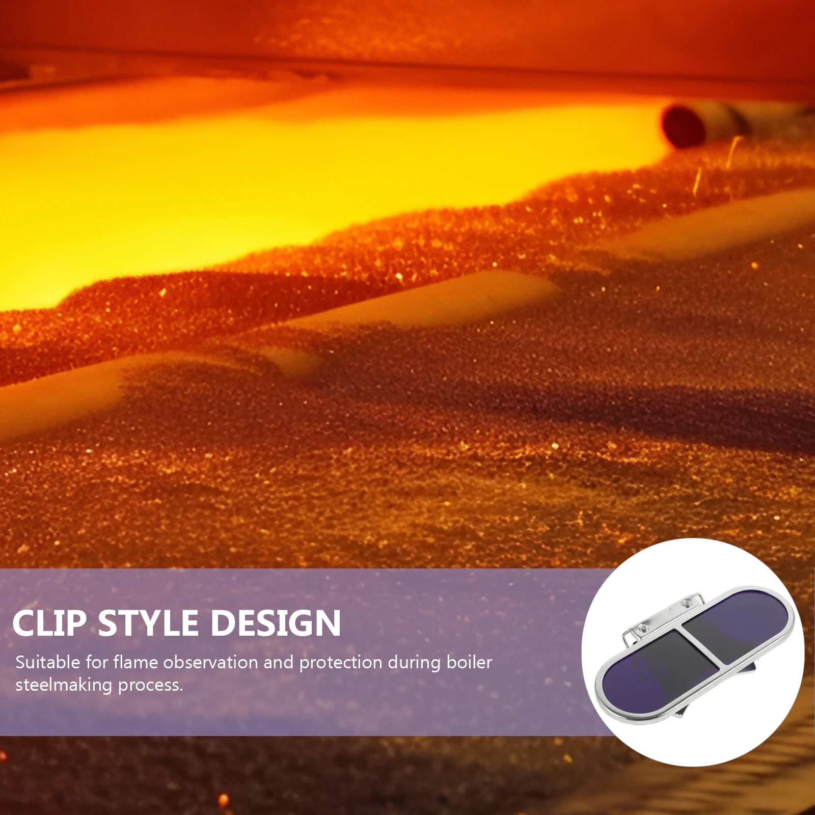 

Glasses Metal Goggles Women Protection Eyewear Double Goggles Block Lighting Welding Arc Secure Clamp Attachment