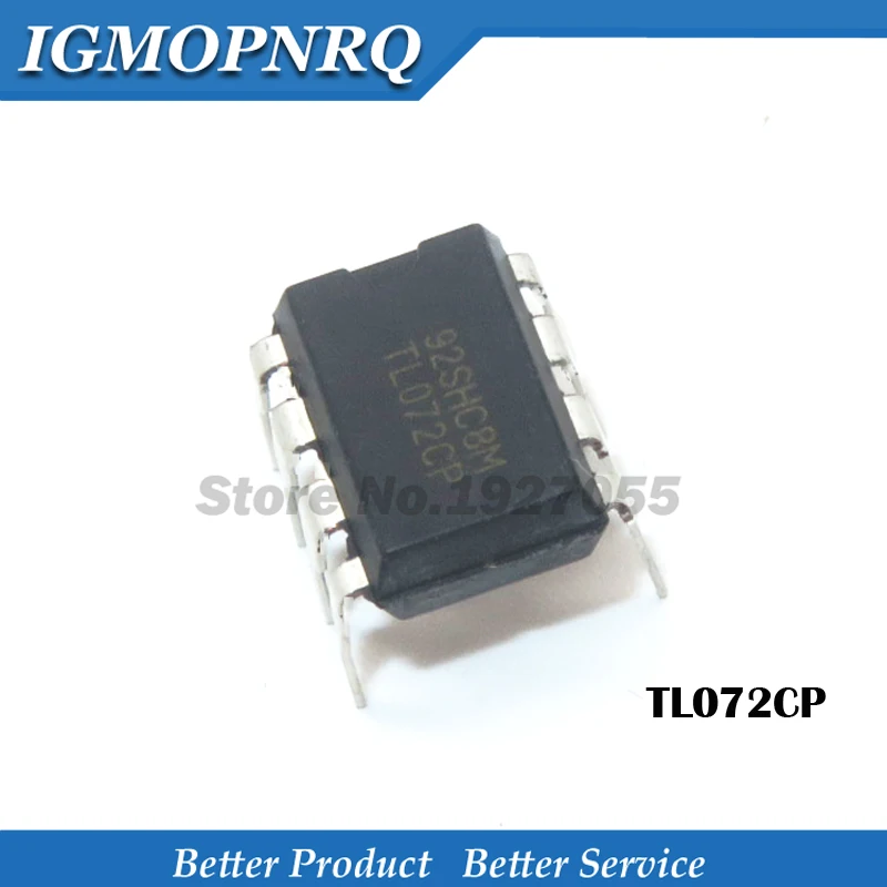 

10 шт. TL072CP DIP-8 TL072CN DIP TL072 072C DIP-8 новый