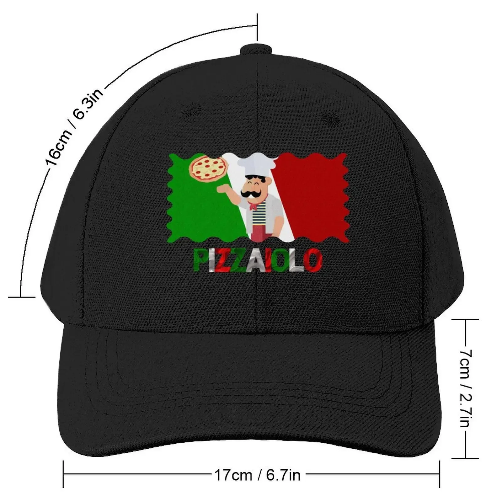 PIZZAIOLO - Master pizza maker Baseball Cap Bobble Hat Hat Beach Caps Male Women's