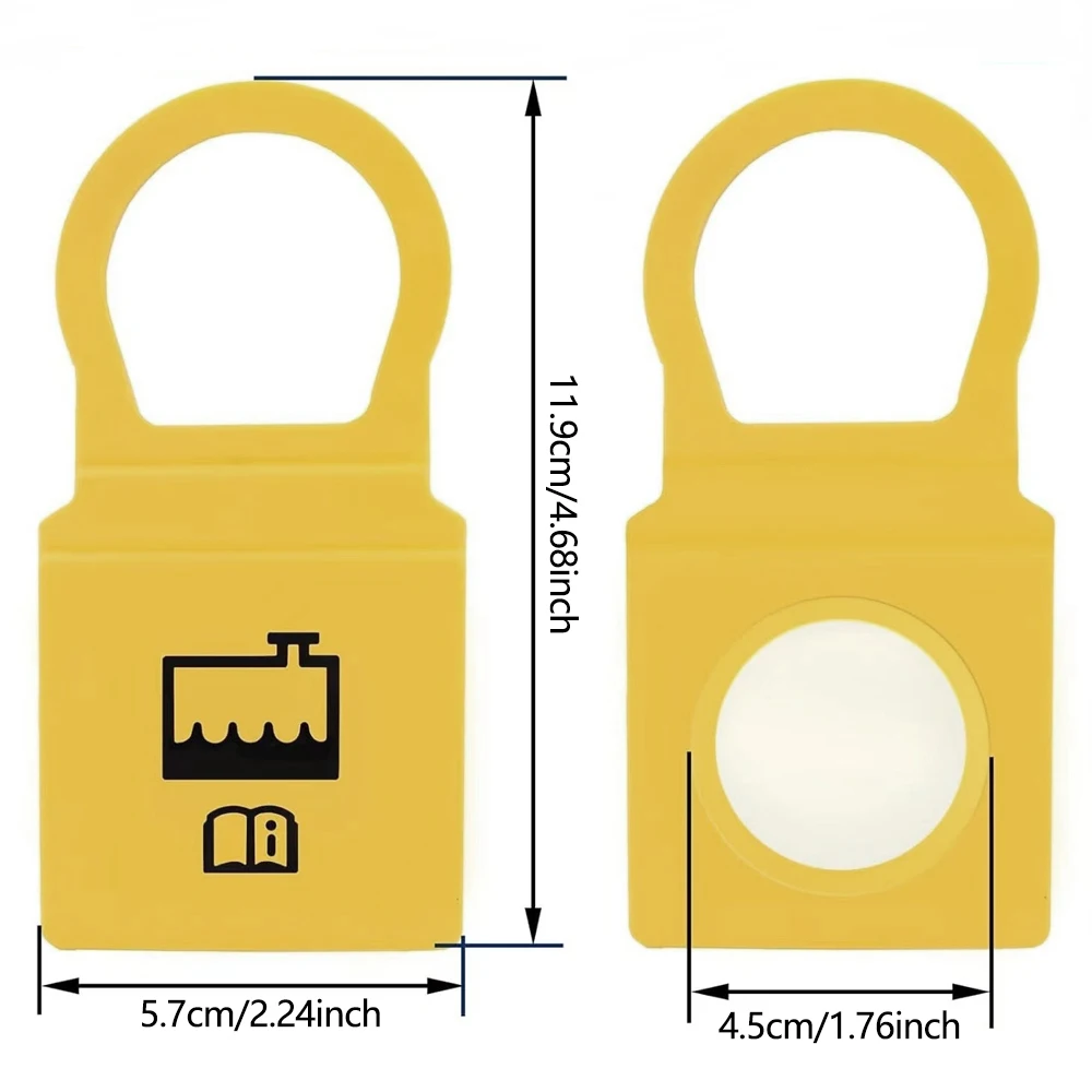 

Желтая крышка бака охлаждающей жидкости радиатора 55111074AA, совместимая с JEEP CHEROKEE GRAND COMPASS LIBERTY DODGE GRAND RAM 1500