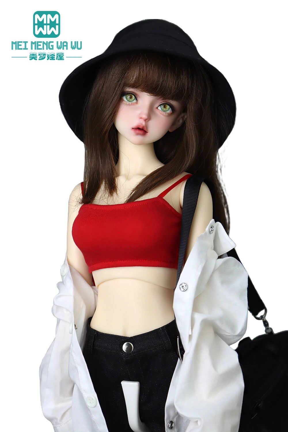 1/3 60cm DD SD BJD Puppenkleidung Spielzeug Gelenkpuppen Mode-Trägertop T-Shirts Geschenk für Mädchen – Detail 36