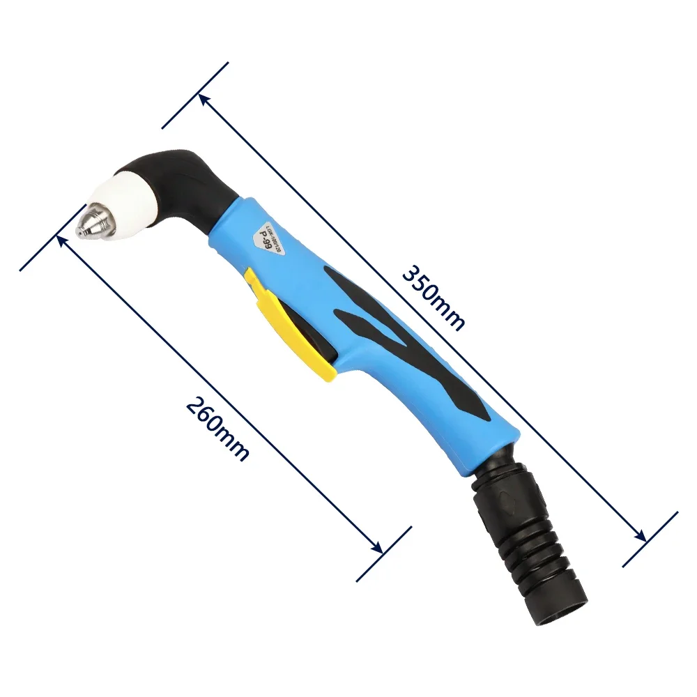 P80 P99 Torch Plasma Cutter Gun Head Body Plasma Cutting Torch Hand Use For Industry Air Cooled Plasma Cutting Machine