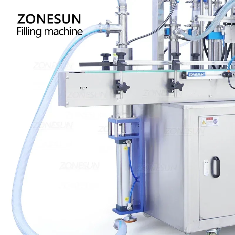 ZONESUN ZS-YTCT4P temperatura constante Max 80 oC pasta líquida mezcla alimentación máquina de llenado mantequilla maquinaria de envasado de alimentos