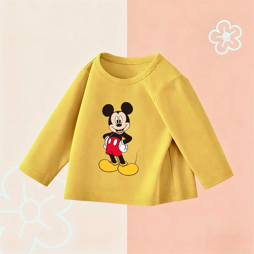 2-6Age الطفل الكرتون تيز تصميم جديد الملابس المطبوعة Crewneck قاعدة قميص لطيف بسيط كل مباراة تي شيرت الطفل الملابس الشعبية