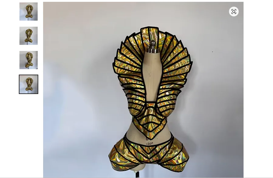 

Золотой карнавальный костюм для гоу-гоу танцев: топ с воротником-стойкой, шорты, наряд для выступлений в ночных клубах, барах, для певцов и танцоров