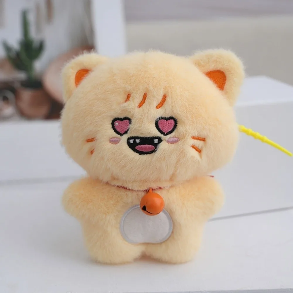 الإبداعية جرس القط ألعاب من نسيج مخملي المفاتيح الحيوانات Kawaii القط دمية قلادة لينة الراحة القط أفخم قلادة هدايا الاطفال