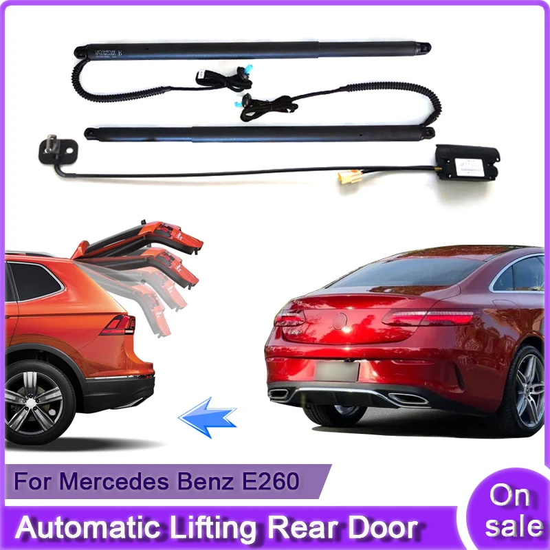 

Для Mercedes Benz E260 2016 ~ 2024 автомобильная электрическая система подъема задней двери комплект автоматический Открыватель задних ворот Автоматическая подъемная задняя дверь