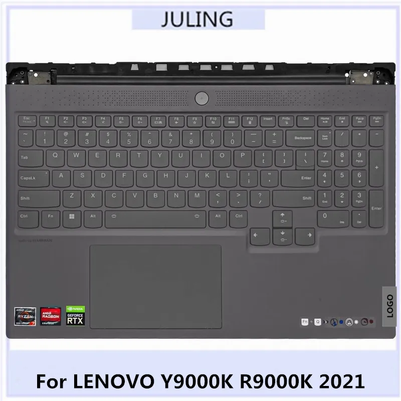 

98%New Original Laptop Palmrest Keyboard With US Standard Language For LENOVO Y9000K R9000K 2021 With Backlit