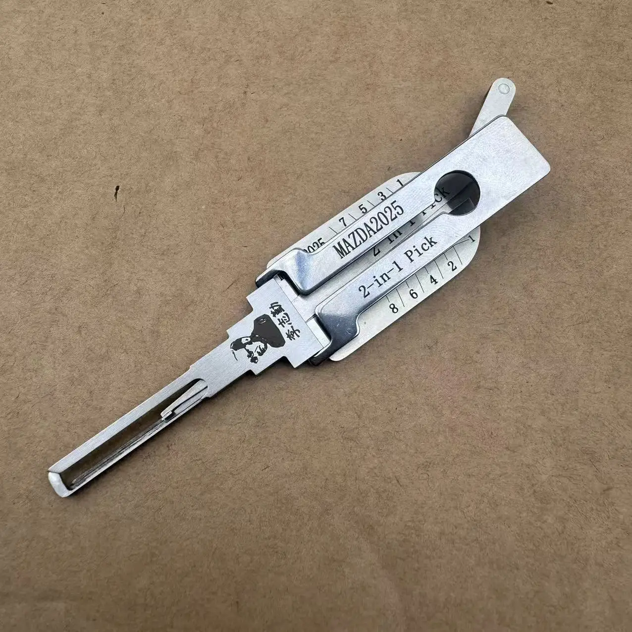 For MAZDA2025 LISHI 2in1 Decoder Lock Pick For MAZDA EZ6 EZ60