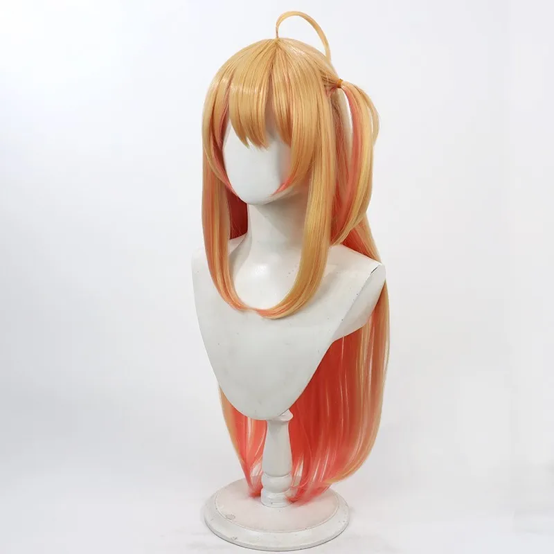 Mignon hololive DEV IS Otonose Kanade شعر مستعار تأثيري مقلد فروة الرأس شعر فضفاض قطعة واحدة