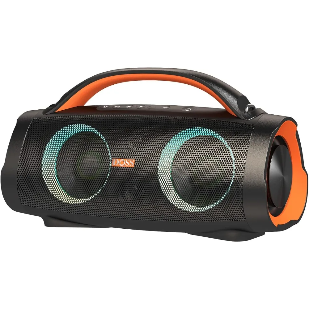 Extreme Boom+ Bluetooth Speaker with 100W Stereo Sound, Rich Bass, IPX6 Waterproof, 20H Playtime, Power Bank