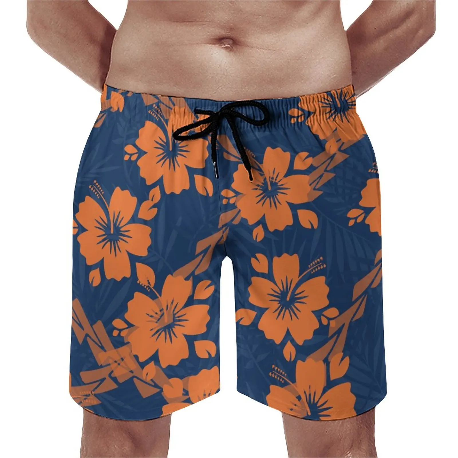 Polynesian Summer Sports Shorts Hawaiian Vacation Beach Shorts Surf Bike Shorts Custom Casual Shorts