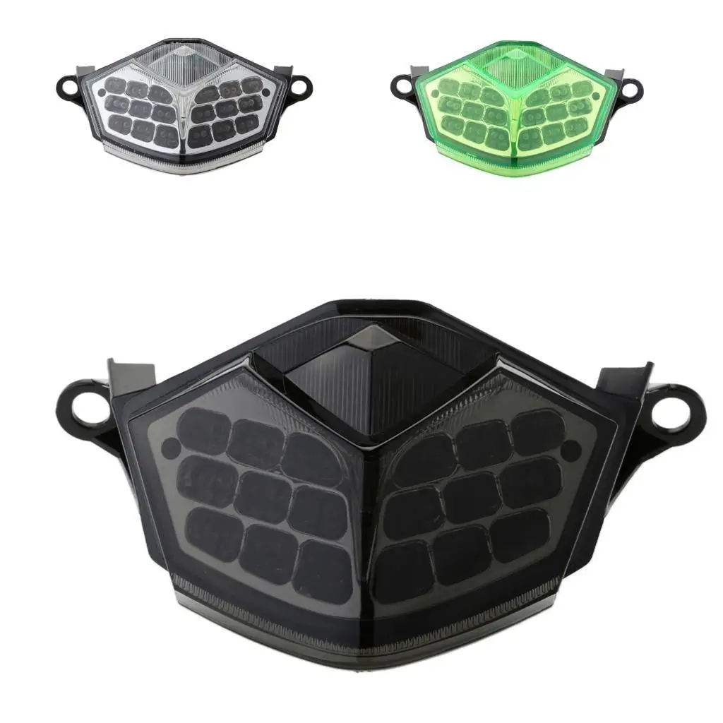 Motorcycle LED Turn Tail Light for Kawasaki ZX6R ZX-10R image 3